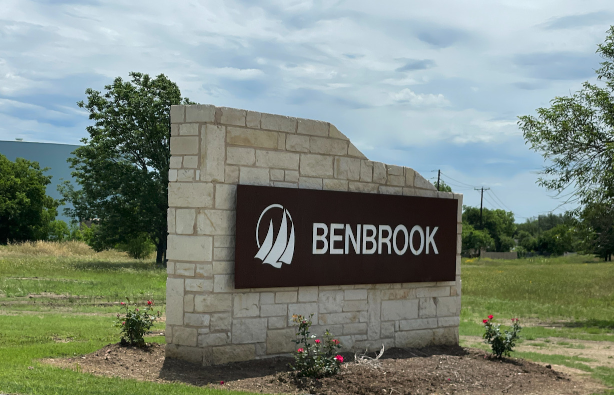 Benbrook Sign